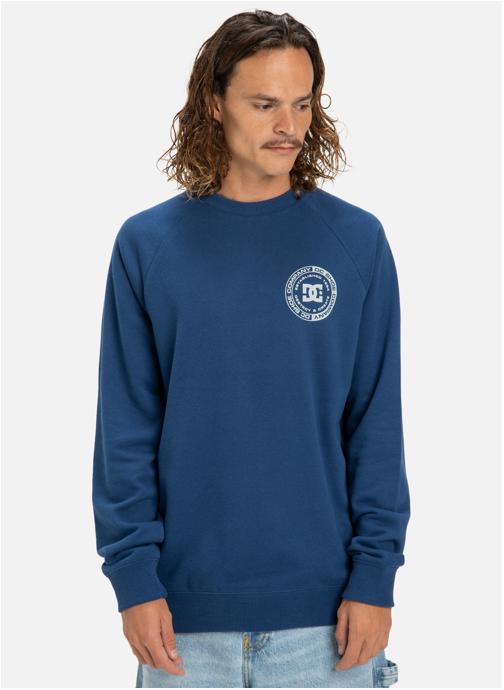 DC Shoes Sweats à capuche DC Corpo Raglan homme bleu