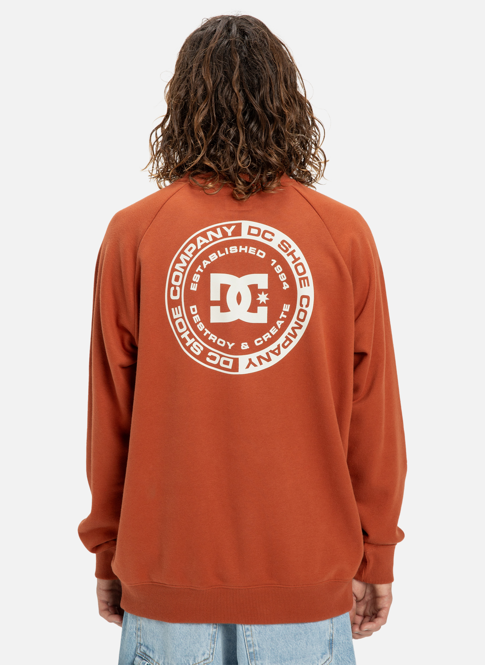 Sweats à capuche DC Corpo Raglan homme orange DC Shoes Sweats à capuche DC Corpo Raglan homme orange Orange