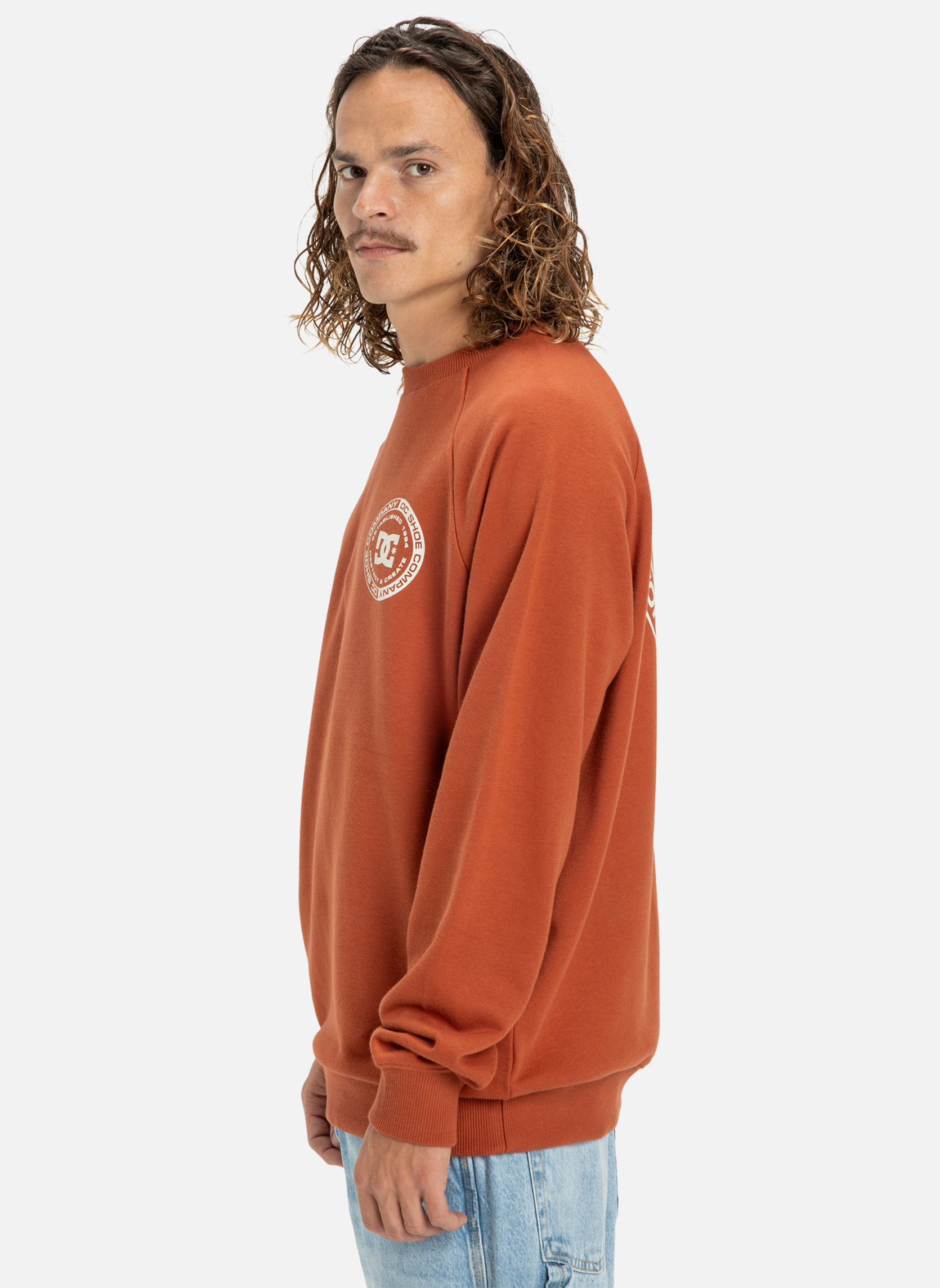 Sweats à capuche DC Corpo Raglan homme orange DC Shoes Sweats à capuche DC Corpo Raglan homme orange Orange