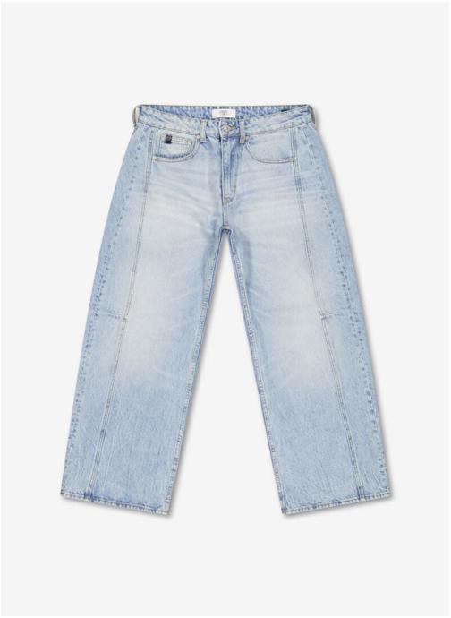 Le temps des cerises Jeans droit Jeans loose Blue femme bleu