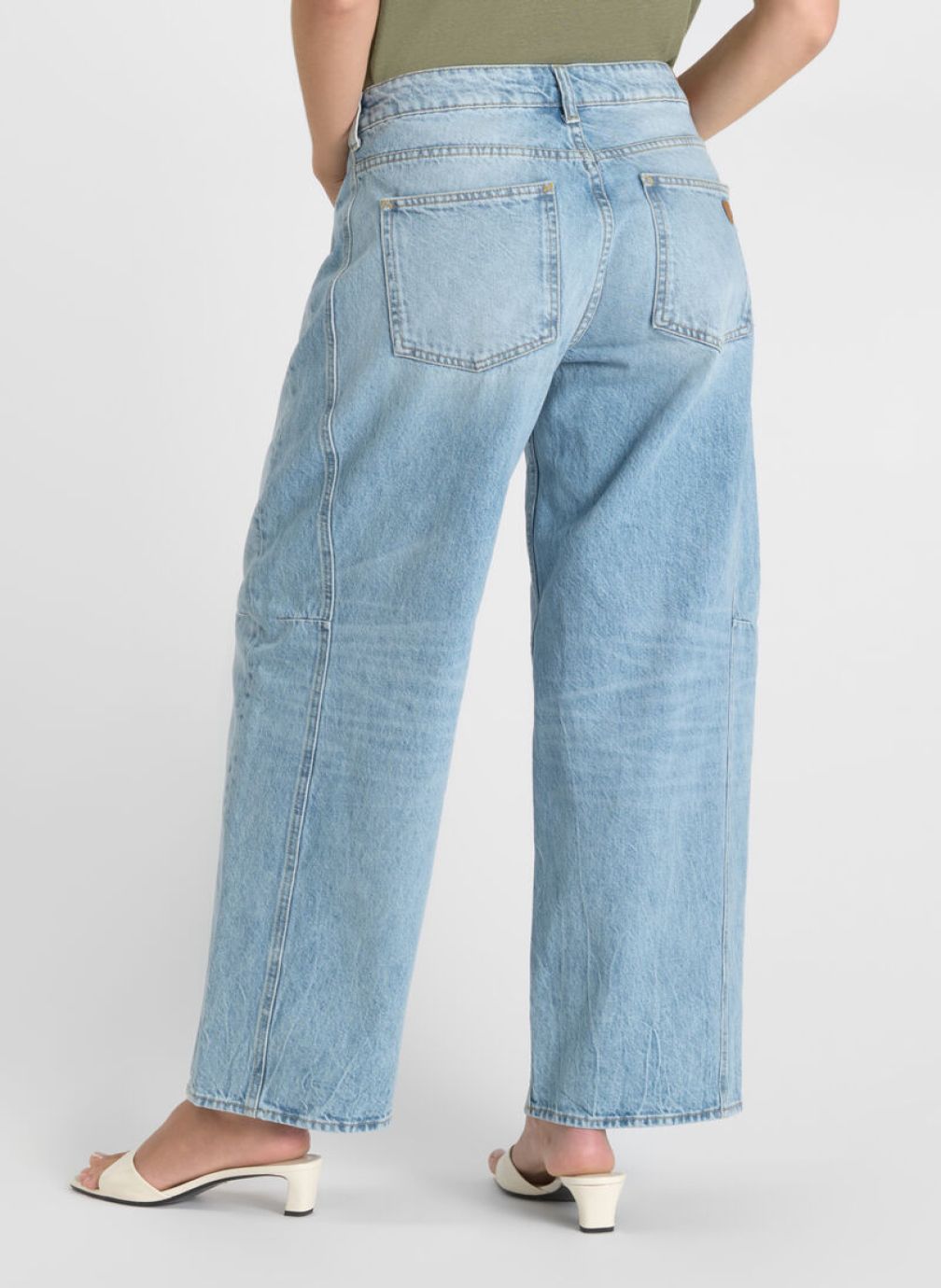 Jeans droit Jeans loose Blue femme bleu Le temps des cerises Jeans droit Jeans loose Blue femme bleu Bleu