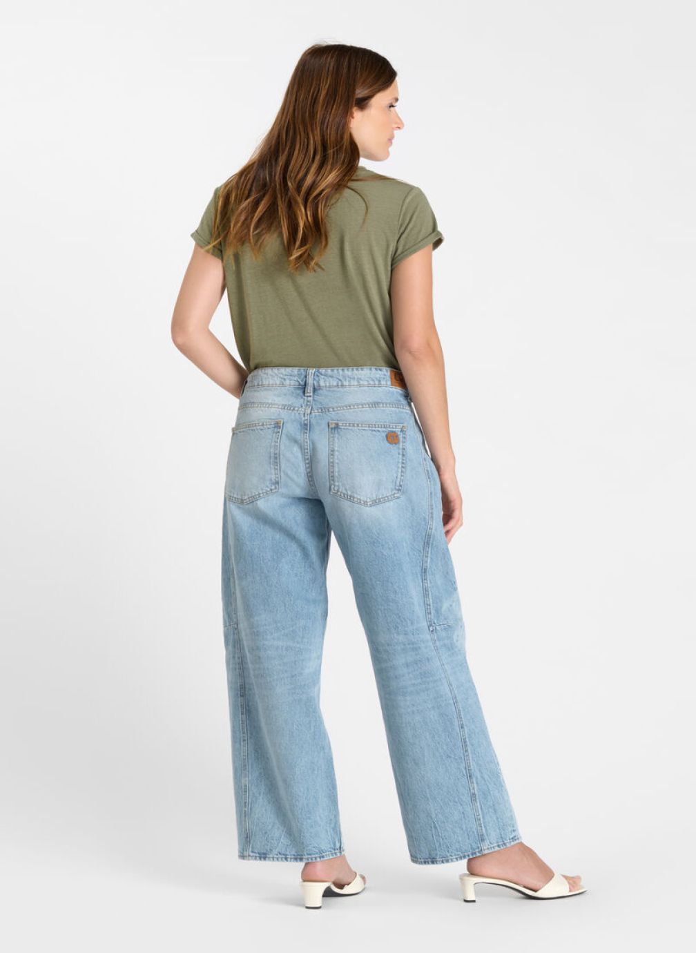 Jeans droit Jeans loose Blue femme bleu Le temps des cerises Jeans droit Jeans loose Blue femme bleu Bleu