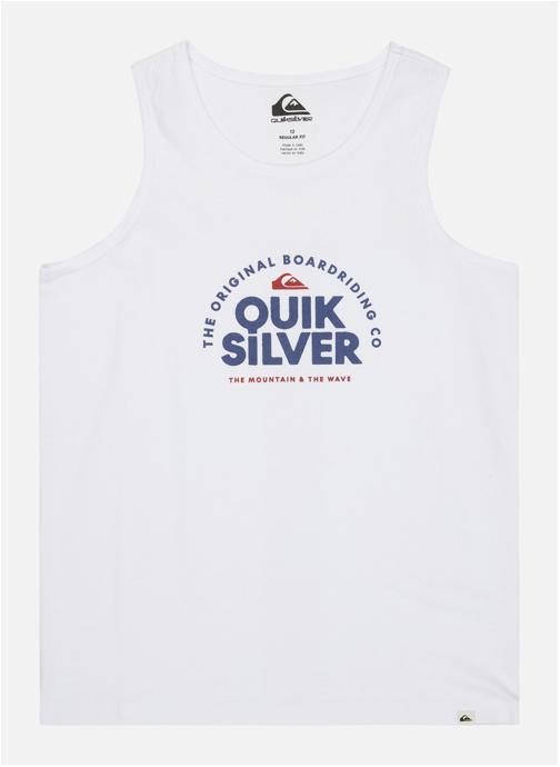 Quiksilver Débardeurs Fundamental Ride garçon blanc