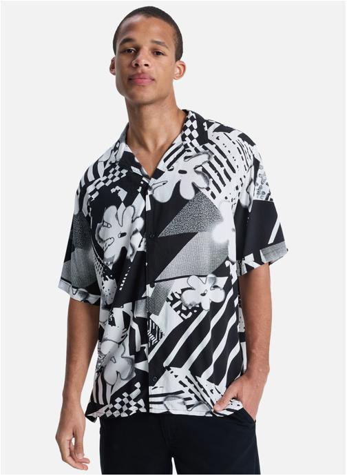 Quiksilver Tee-shirts Safe Paradise homme noir