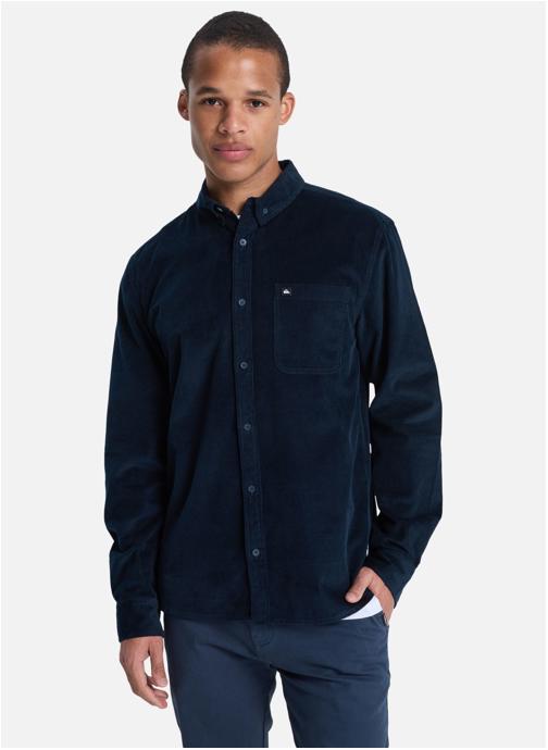 Quiksilver Chemises Smoke Trail Cord homme bleu