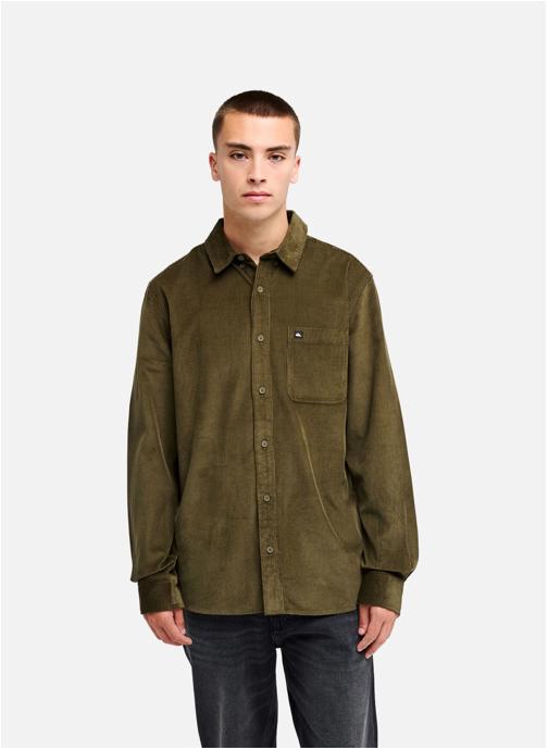 Quiksilver Chemises Smoke Trail Cord homme vert
