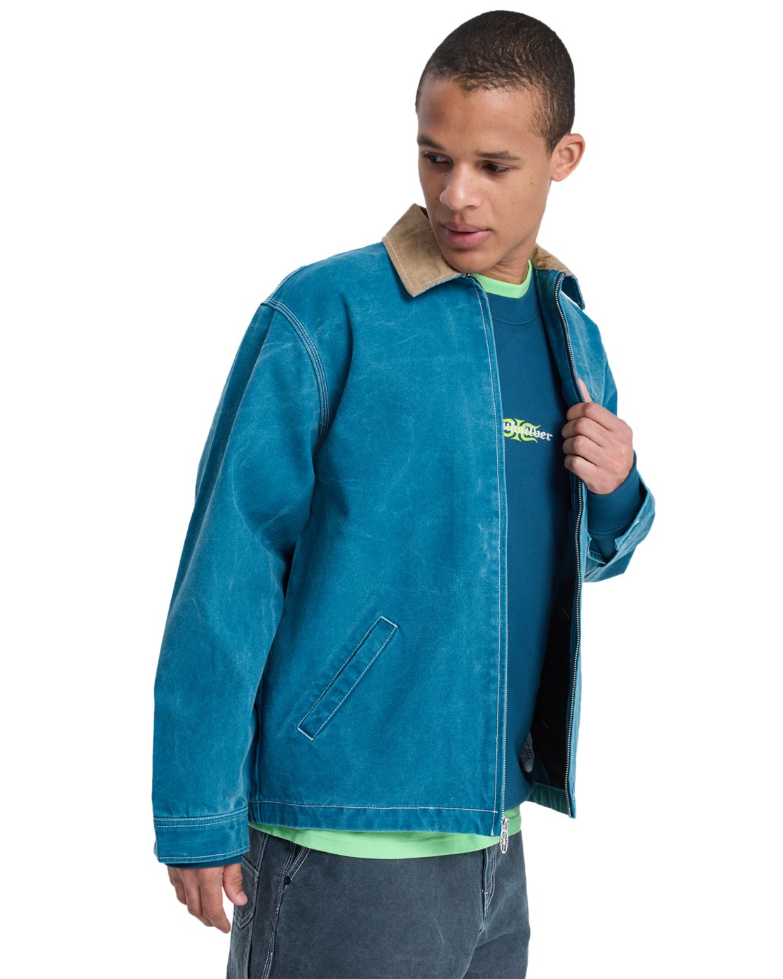Blousons Shaper Pad homme bleu Quiksilver Blousons Shaper Pad homme bleu Bleu