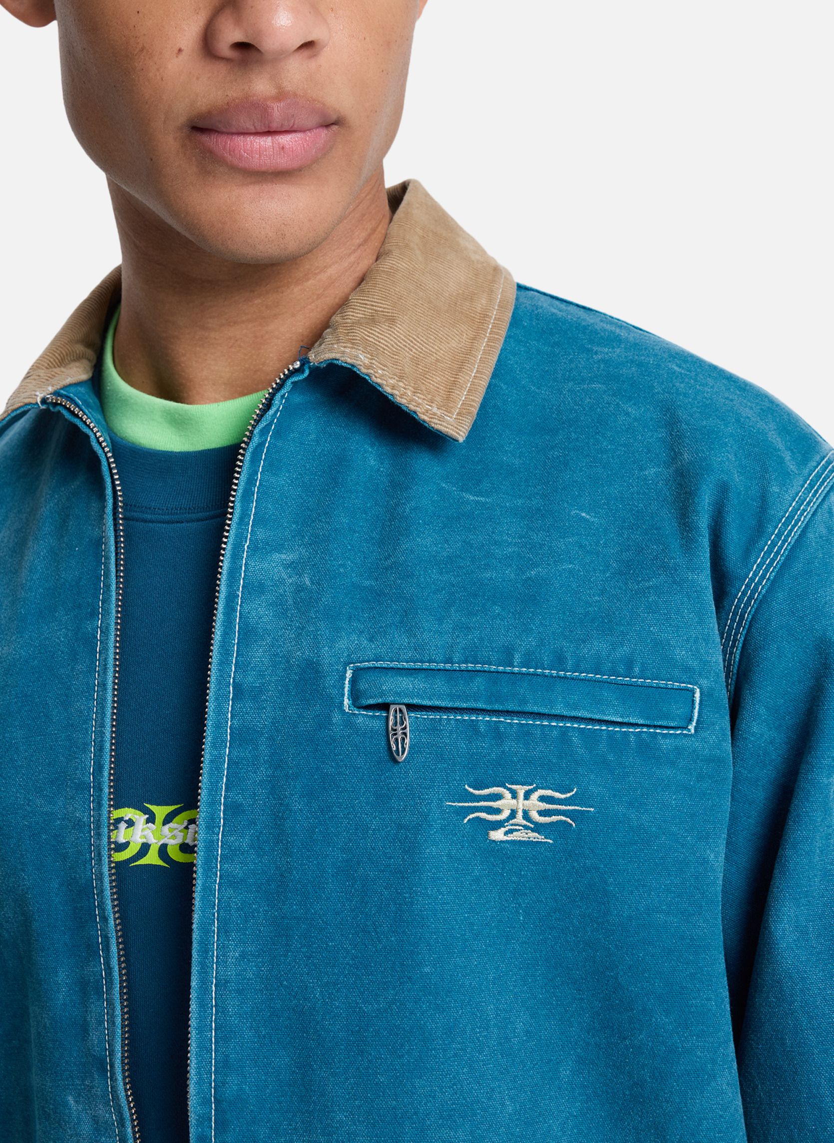 Blousons Shaper Pad homme bleu Quiksilver Blousons Shaper Pad homme bleu Bleu