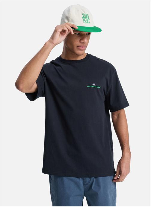 Quiksilver Tee-shirts Upside Down homme noir