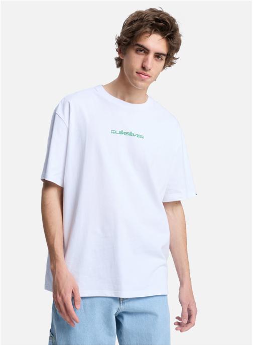 Quiksilver Tee-shirts Fractured Wave homme blanc