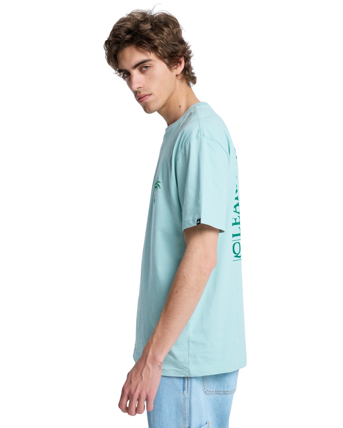 Tee-shirts Evo Learning From Nature homme bleu Quiksilver Tee-shirts Evo Learning From Nature homme bleu Bleu
