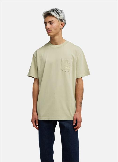 Quiksilver Tee-shirts Oxni Washed homme beige