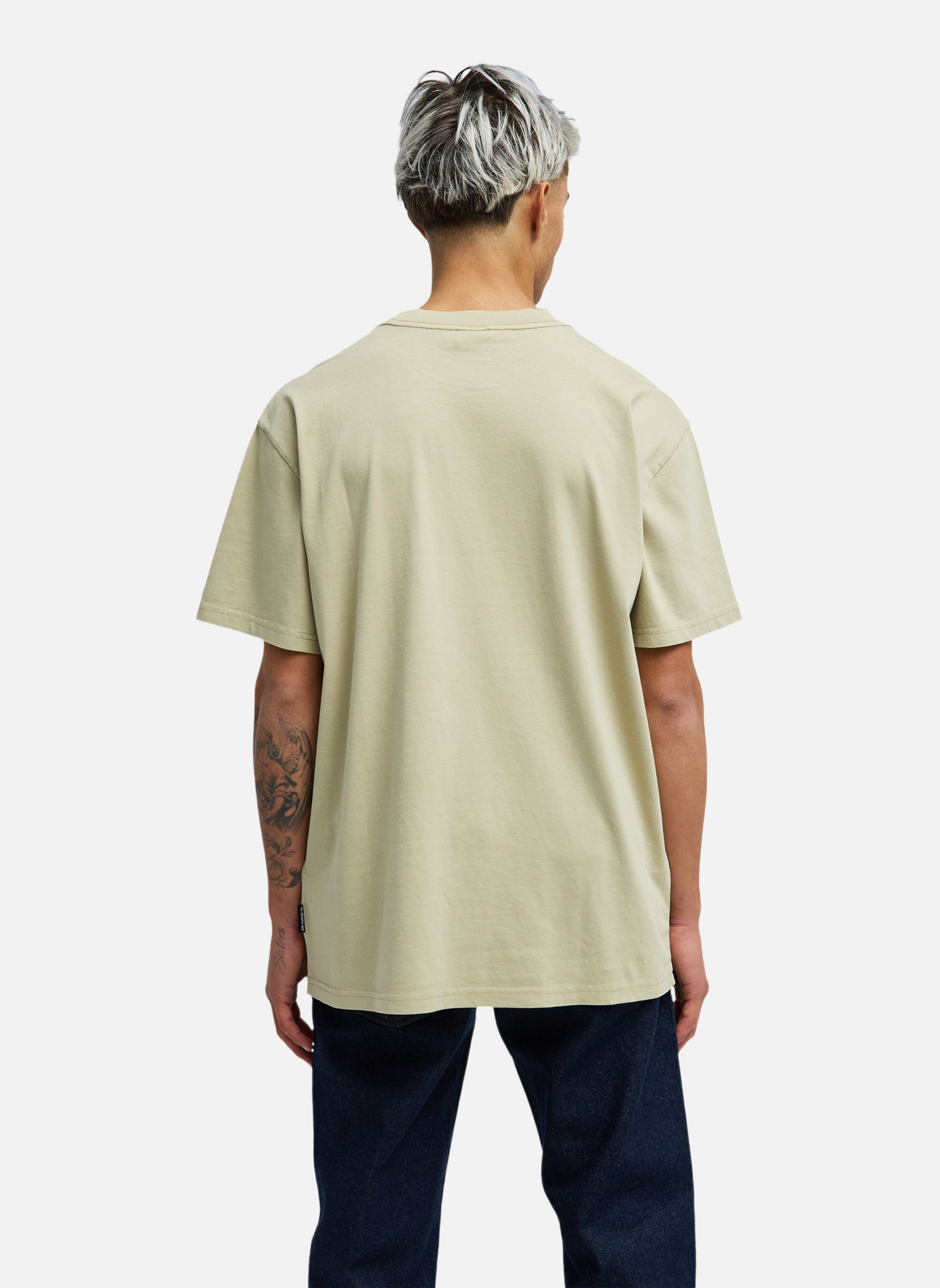Tee-shirts Oxni Washed homme beige Quiksilver Tee-shirts Oxni Washed homme beige Beige
