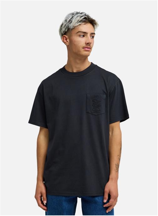 Quiksilver Tee-shirts Oxni Washed homme noir