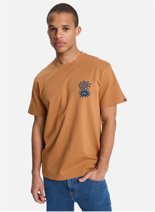 Quiksilver Tee-shirts Evo Blossom Of Peace homme marron