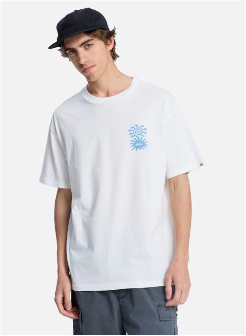 Quiksilver Tee-shirts Evo Blossom Of Peace homme blanc