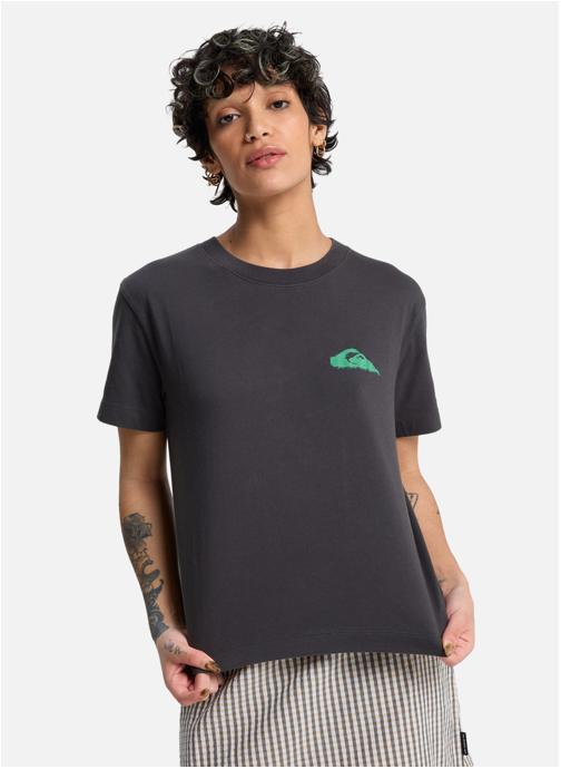 Quiksilver Tee-shirts Standard femme noir