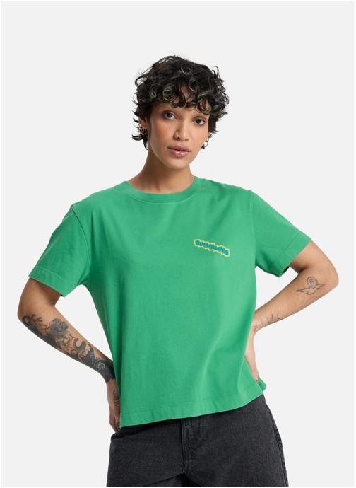Quiksilver Tee-shirts Standard femme vert