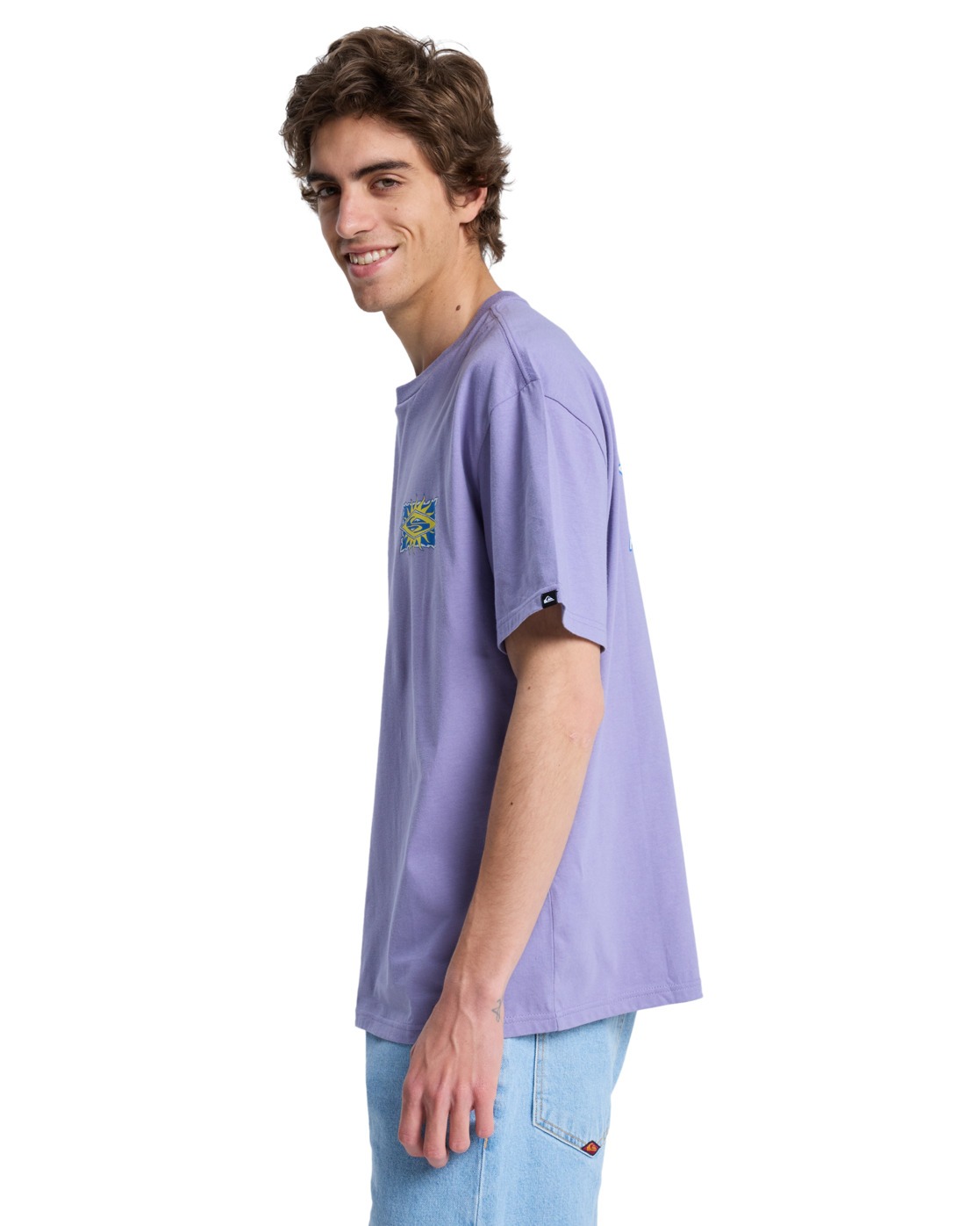 Tee-shirts EV Starfish Stamp homme violet Quiksilver Tee-shirts EV Starfish Stamp homme violet Violet