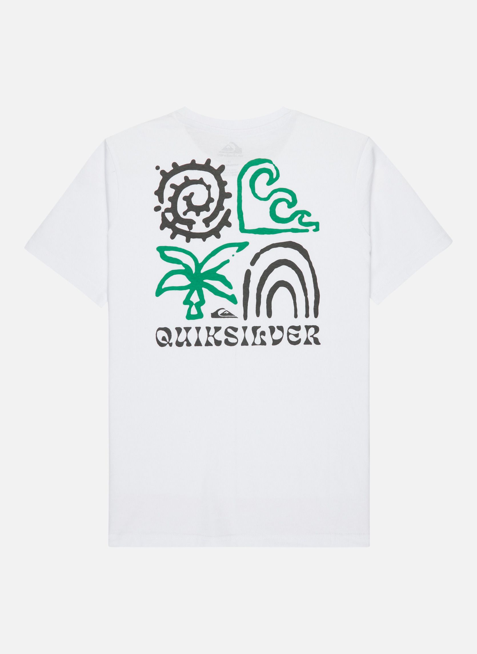 Tee-shirts Urban Nomad garçon blanc Quiksilver Tee-shirts Urban Nomad garçon blanc Blanc
