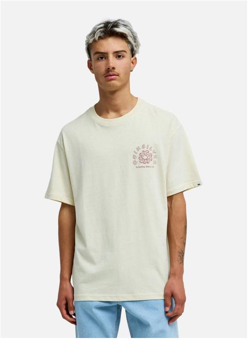 Quiksilver Tee-shirts Curve Palm homme beige