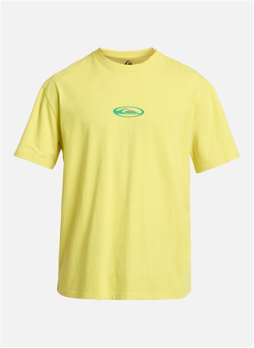 Quiksilver Tee-shirts Flowers Surfing homme jaune