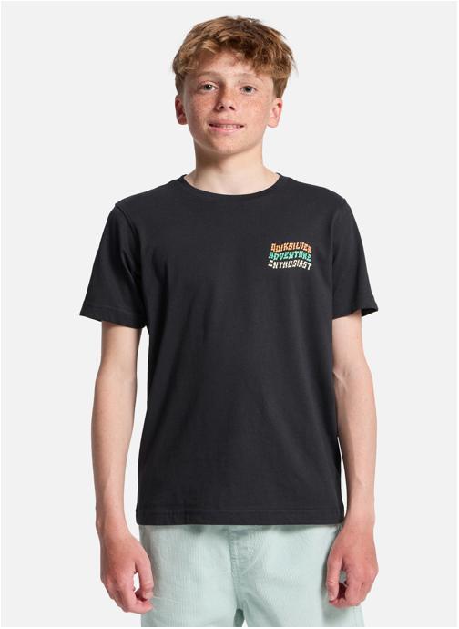 Quiksilver Tee-shirts Cosmic Character garçon noir