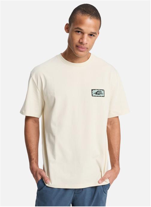Quiksilver Tee-shirts Serenity Splash homme beige