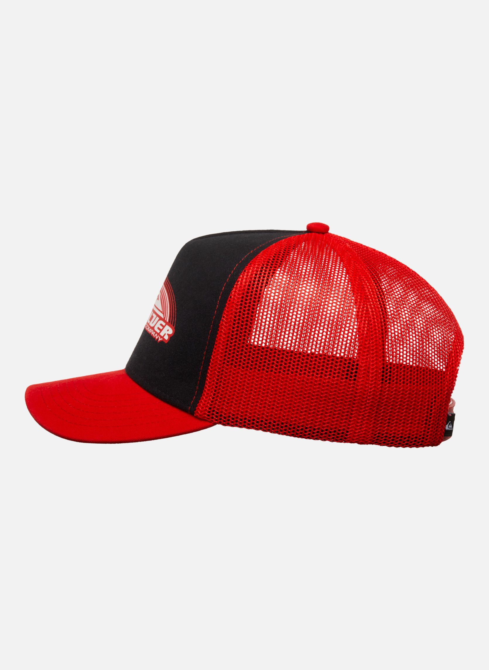 Casquettes Decades Cotton garçon rouge Quiksilver Casquettes Decades Cotton garçon rouge Rouge