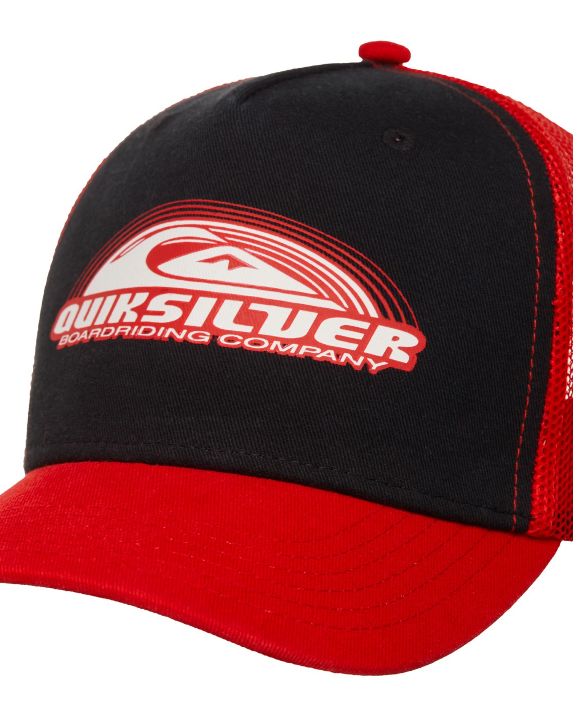 Casquettes Decades Cotton garçon rouge Quiksilver Casquettes Decades Cotton garçon rouge Rouge