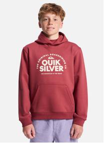 Sweats à capuche Fundamental Ride garçon rouge Quiksilver Sweats à capuche Fundamental Ride garçon rouge Rouge