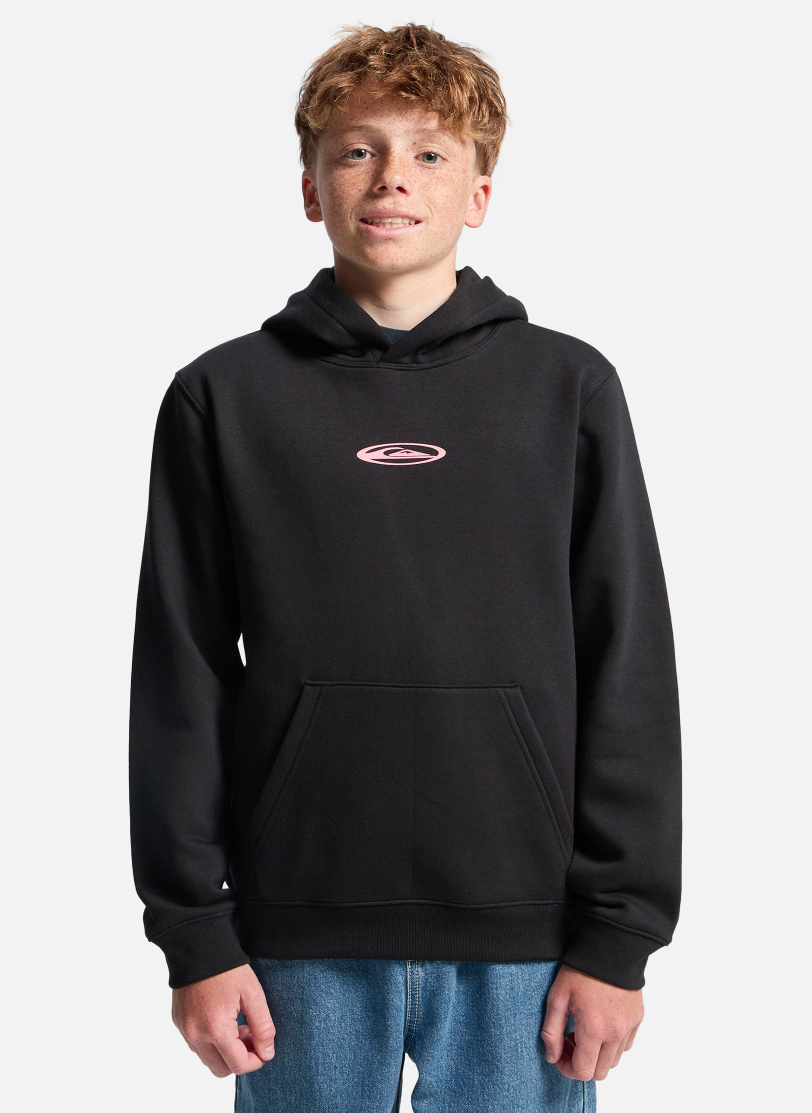 Sweats à capuche Quik Globe garçon noir Quiksilver Sweats à capuche Quik Globe garçon noir Noir