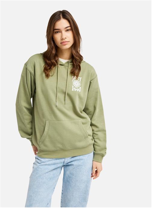 Roxy Sweats à capuche Surf Stoked Terry Vint femme vert