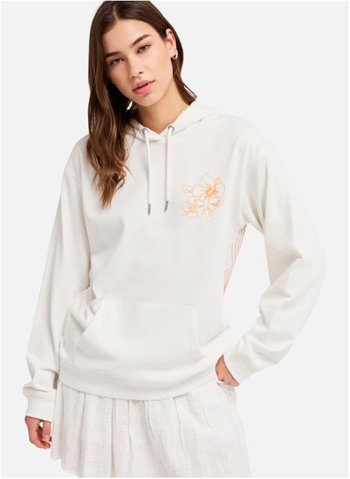 Roxy Sweats à capuche Surf Stoked Terry Vint femme blanc