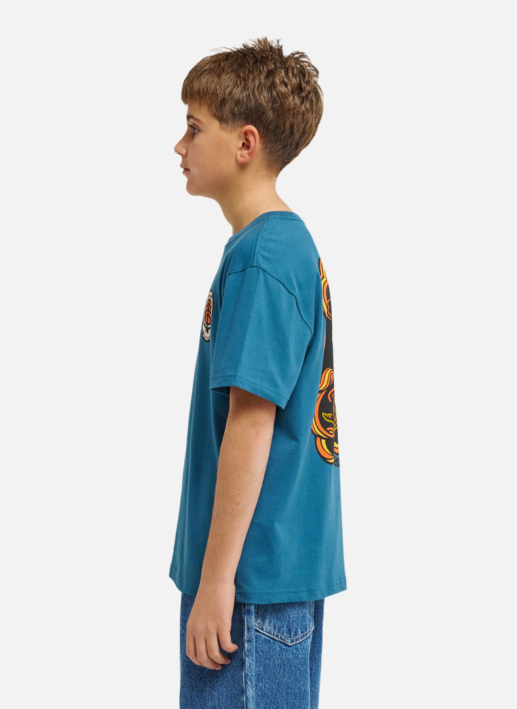 Element Tee-shirts Timber Hermit garçon bleu | Sarenza France