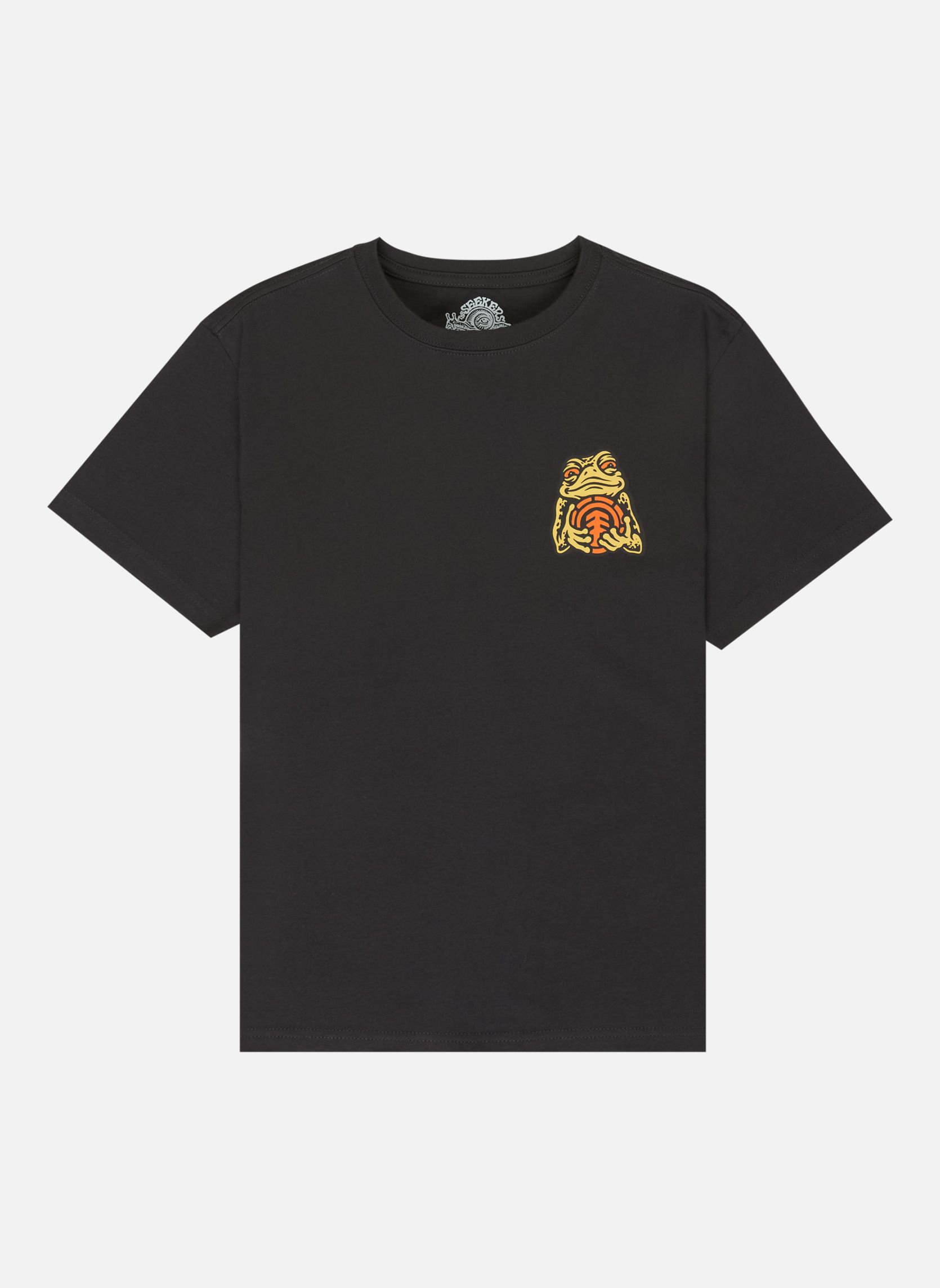 Tee-shirts Timber The Frog garçon noir Element Tee-shirts Timber The Frog garçon noir Noir
