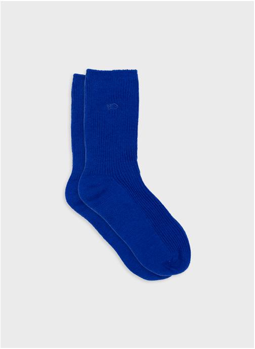 BILLYBELT Chaussettes Laine femme bleu