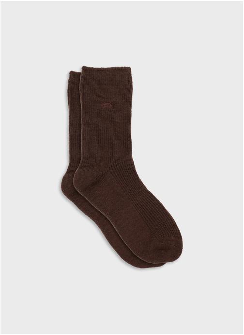 BILLYBELT Chaussettes Laine femme marron