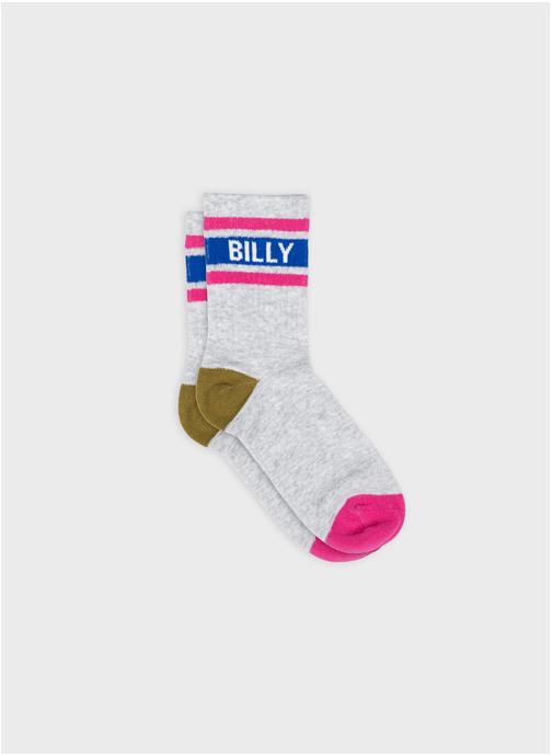 BILLYBELT Chaussettes Tennis femme gris