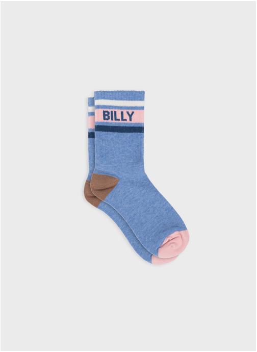 BILLYBELT Chaussettes Tennis femme bleu