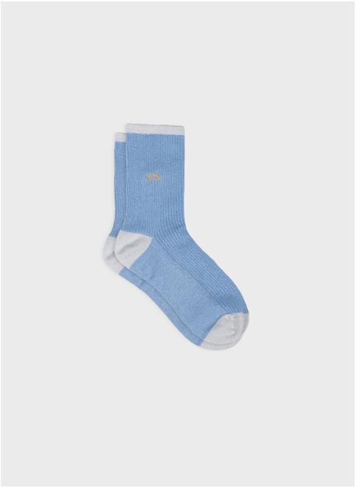 BILLYBELT Chaussettes Vintage femme bleu