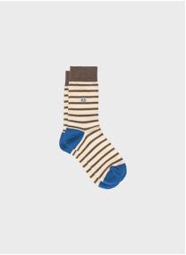 Chaussettes A rayures homme bleu