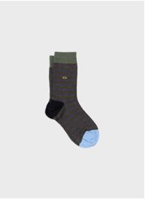 Chaussettes A rayures homme bleu