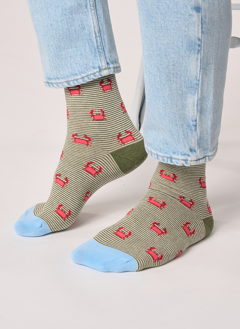 Chaussettes Animaux homme vert BILLYBELT Chaussettes Animaux homme vert Vert