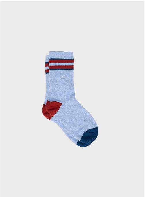 BILLYBELT Chaussettes Tennis homme bleu