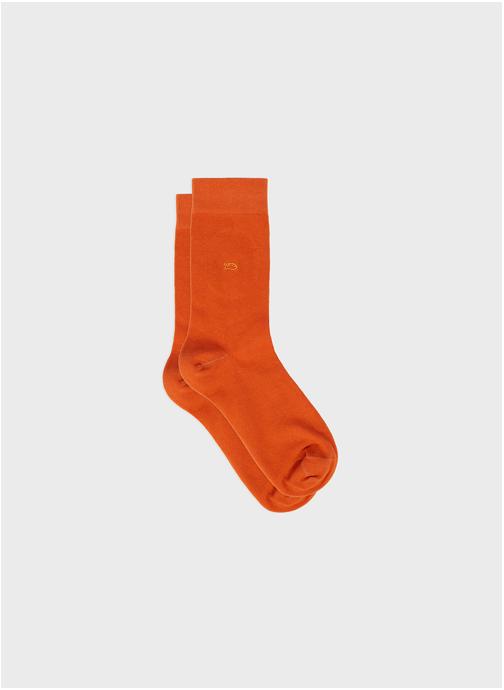 BILLYBELT Chaussettes Bambou homme orange