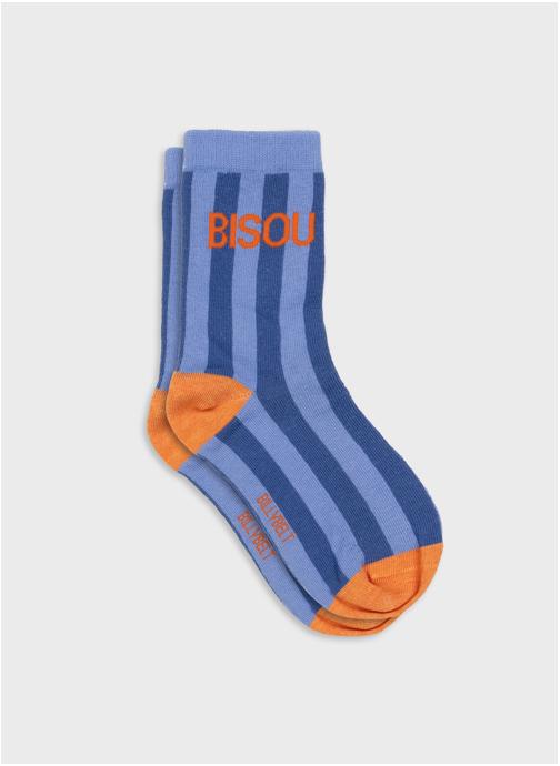 BILLYBELT Chaussettes A message femme bleu