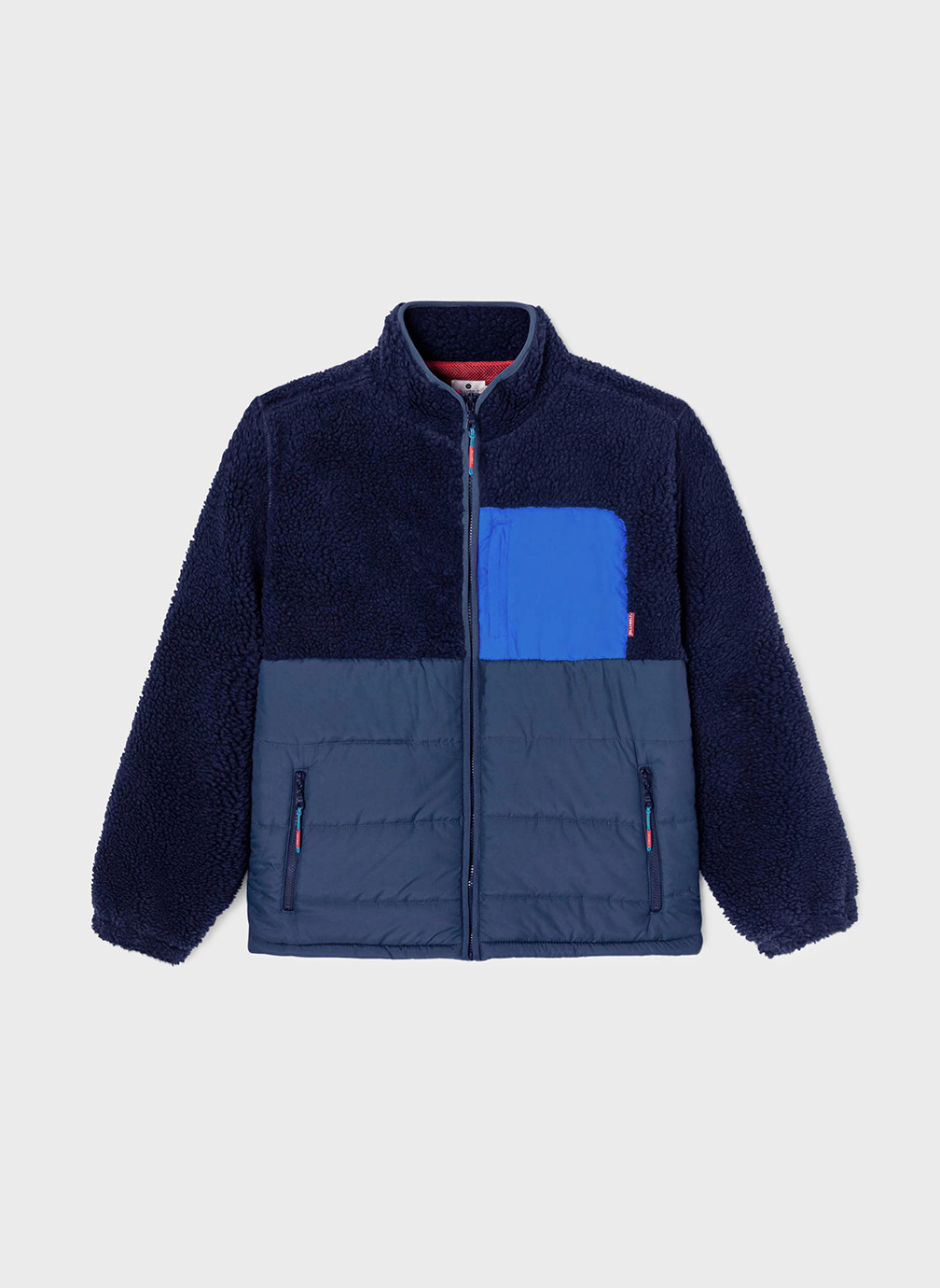Pull COP COPINE Inari Bleu à Grosses Côtes En Laine - Taille L (40/42) - Occasion Très Bon état