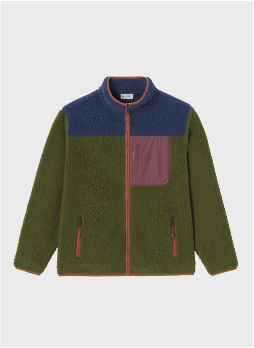 BILLYBELT Vestes Sherpa homme vert