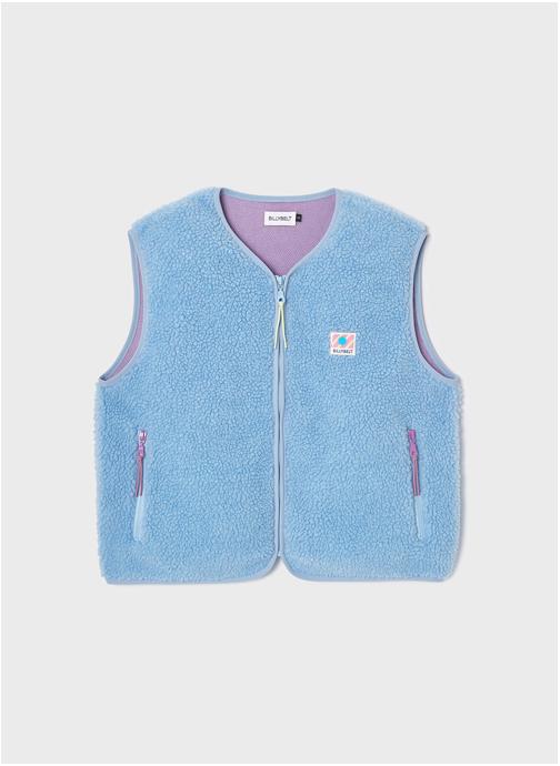 BILLYBELT Vestes sans manches Sherpa femme bleu